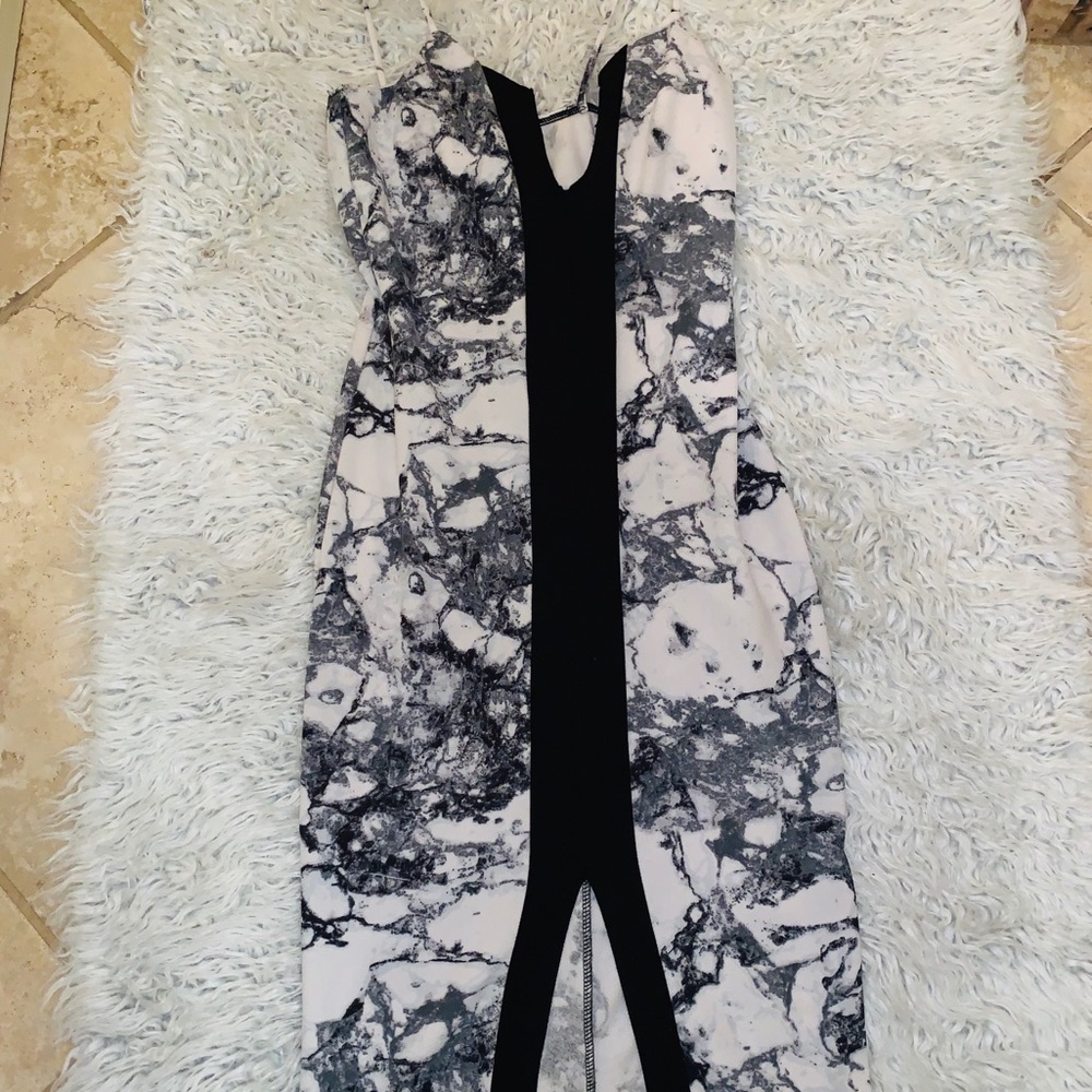 Marble body con dress